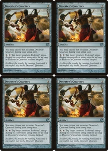 4x MTG 2014 DESERTER'S QUARTERS - ARTIFACT UNCOMMON - MAGIC CARD x4 copies - Picture 1 of 2