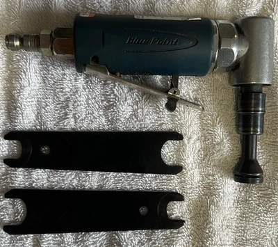 Mini amoladora angular Blue-Point AT118 90° Air Die, con eje, usada. Foto 1 de 4