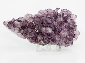 Amethyst Quartz Crystal Cluster Geode Cathedral Decor Brazil 2.25 lbs H1802 - Picture 1 of 17