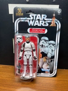 Star Wars Black Series Lucasfilm 50th Anniversary George Lucas in Stormtrooper - Picture 1 of 5