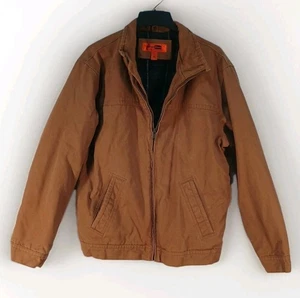 Corner Stone By Port Authority Brown Duck Lined Titan Jacket Large Carhartt Copy - Picture 1 of 13