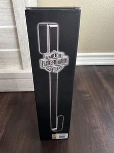Harley Davidson Motorcycles Over The Door Wreath Hanger - Black NEW - Picture 1 of 4