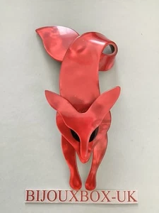 LEA STEIN FOX BROOCH. Best Selection Online. - Picture 1 of 3