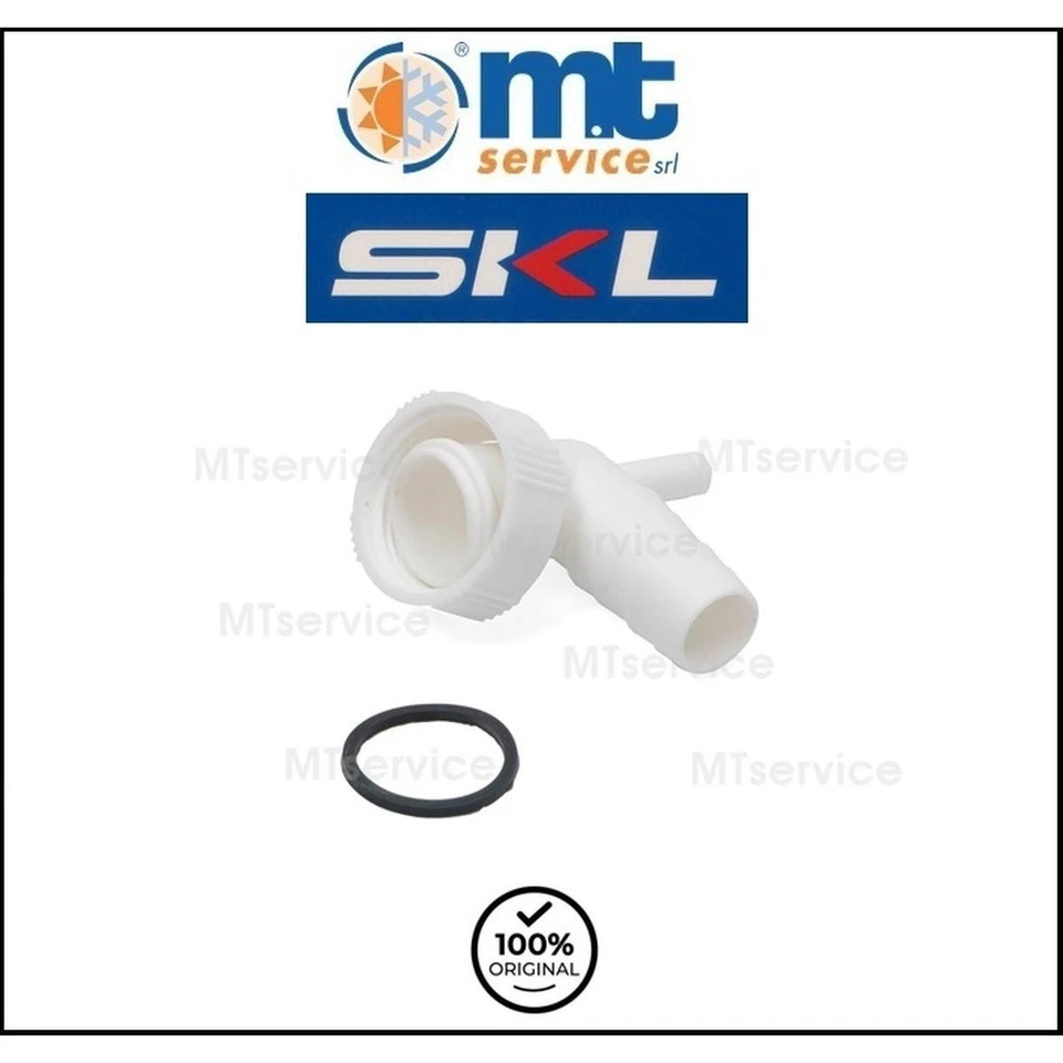 RACCORDO TUBO SCARICO COMBINATO LAVATRICE ASCIUGATRICE  - Immagine 1 di 1