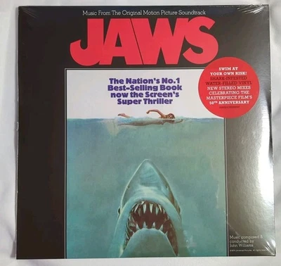 JAWS Soundtrack Shark-Infested Water-Filled Vinyl - Numbered /1975 - IN HAND - Image 1 of 4