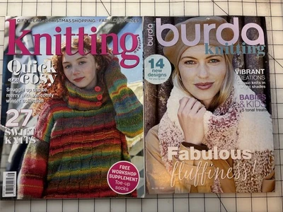 Burda Knitting 3 2022 & Knitting Magazine 238 - 2 Magazine Lot - Image 1 of 3