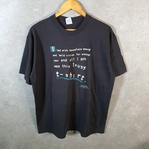 Vintage Spring Ford Shoebox Greetings USA Single Stitch T Shirt Men’s XL Black - Picture 1 of 7