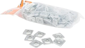 Woody's Traction Aluminum Square Single Support Plates - 144 Pack - Picture 1 of 1