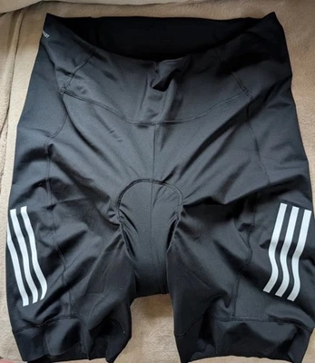 Pantalones Cortos de Ciclismo ADIDAS MUJER Mallas Talla 2X NUEVO IJ8336 Aeroready Acolchado NEGRO Foto 1 de 4
