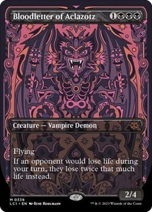 MTG English Bloodletter of Aclazotz (Borderless) NM Foil - Picture 1 of 1