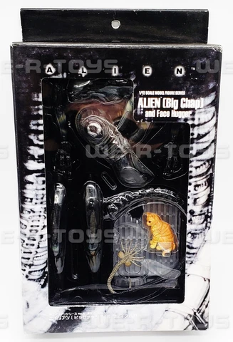 Alien Big Chap and Face Hugger Action Figure Aoshima Skynet 1976 #071212 NEW Cover