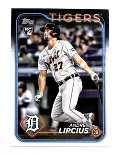 2024 Topps Series 2 Andre Lipcius Rookie Detroit Tigers RC #509 - Picture 1 of 2