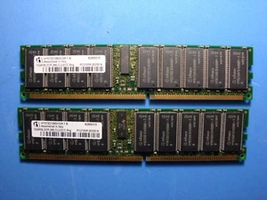 2GB (2x1GB) Sun Fire V210/V240/V440 PC2100 DDR ECC Server Memory 370-6203-01 - Picture 1 of 1