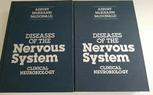 Diseases Of The Nervous System Clinical Neurobiology 2 Volumes Ashbury McKhann - Picture 1 of 12