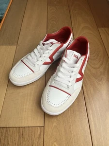 NWOB VANS Lowland CC White Court Red Sneakers Men’s Size 12 - Picture 1 of 7