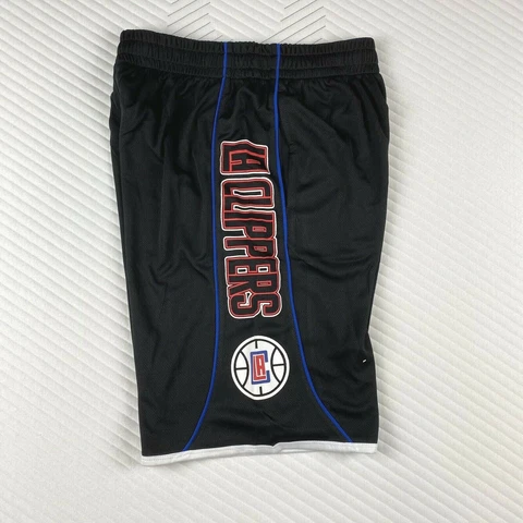 LA Clippers Mens NBA Brand Basketball Shorts Black Small New Cover