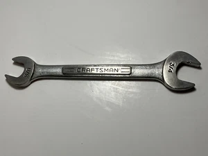 Craftsman 44582 3/4 5/8 Open End Combination Wrench Made in USA - Imagen 1 de 4