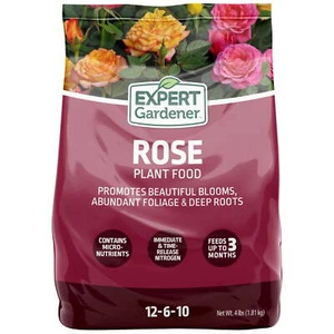  Rose Plant Food Fertilizer 12-6-10, 4 lb. - Picture 1 of 8