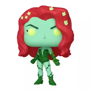 Harley Quinn: Animated Poison Ivy (Plant Suit) US Exclusive Glow Pop! Vinyl - Foto 1 di 3