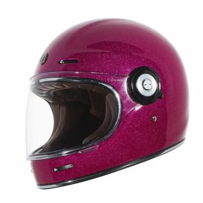 New TORC T1 Newport Retro Full Face Motorcycle Fiberglass Helmet - DOT ECE 22.05 - Image 1 of 2