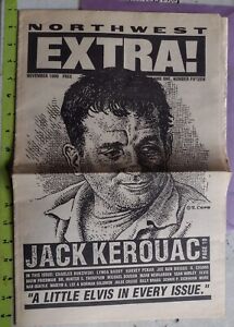 Northwest Extra News Vol 1 No. 15, Nov. 1990. Avec R. CRUMB, KEROUAC, BUK +