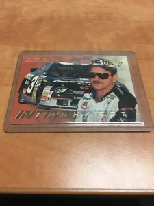 Dale Earnhardt Sr 1997 Fleer Ultra A.K.A. Intimidating Foil H/Light's Insert AKA - Picture 1 of 2