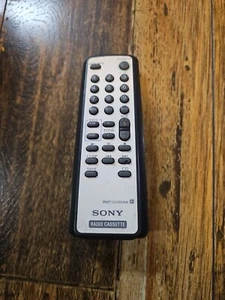 GENUINE SONY RMT-CV25AW CD Radio Cassette-Corder Remote - CFD-V25 - Picture 1 of 1