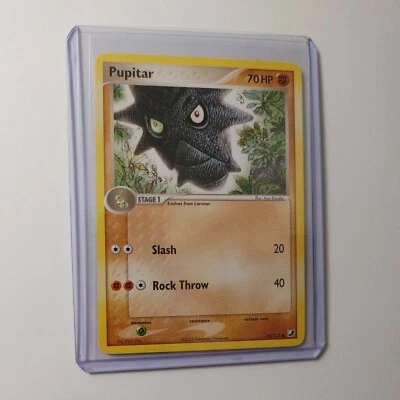 Pupitar 70/115 Common 2005 Ex Unseen Forces Pokémon Trading Card Near Mint - Image 1 of 2