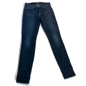 7 For All Mankind Jeans blau The Mid Rise Skinny Größe 29 Hose - Bild 1 von 10