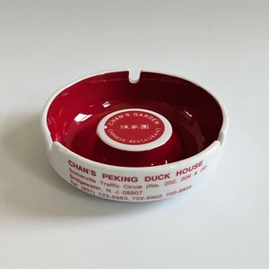 Chan's Garden Chinese Restaurant Ashtray - Dunellen/Bridgewater/Livingston N.J. - Picture 1 of 9