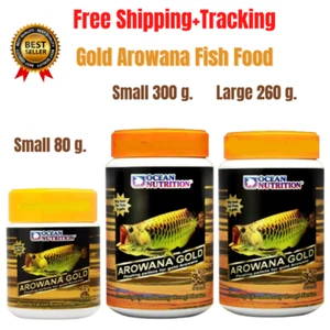 Gold Arowana Fish Food Ocean Nutrition Floating Pellet Protein Easily Digestible - Picture 1 of 10