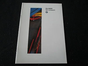 BMW 318ti 1996 compacto folleto alemán E36 serie 3 316i 318tds catálogo de ventas - Imagen 1 de 6