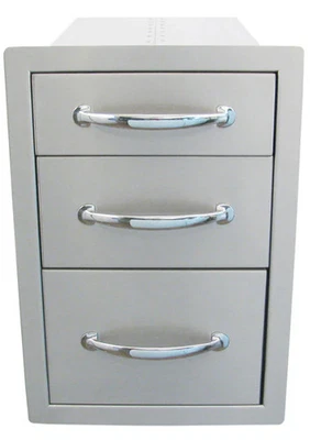 Cajón de triple acceso al ras Sunstone de 14 pulgadas Foto 1 de 2