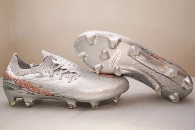 New Balance Furon V7 Pro FG Silver Own Now Pack Saka Soccer Cleat - Size 6.5 - Image 1 of 4