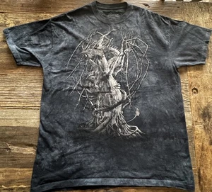 Camiseta The Mountain Para Hombre XXL Dragón Romas Kukalis Arte Tie Dye Y2K Gris S/S - Imagen 1 de 8