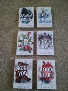 Sophie Lark Brutal Birthright Series 6 Book Set Trade Paperback - Imagen 1 de 17
