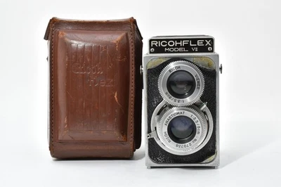 Ricoh Ricohflex Model VII 6x6 TLR Film Camera 80mm f/3.5 From Japan #2654628 - Image 1 of 4