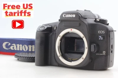 No Sticky [Near MINT w/ Strap] Canon EOS 7S ELAN 7NE 35mm Film Camera From JAPAN - Image 1 of 4