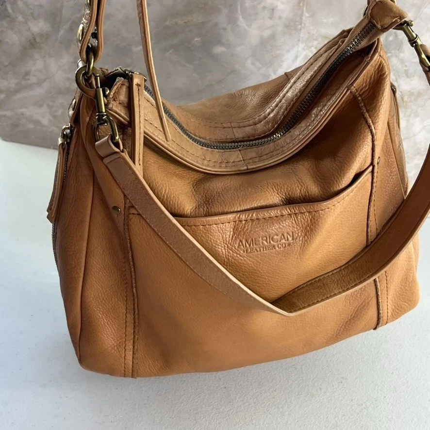 Bolsos De Piel Dura Hechos A Mano, 100% Fabricado En Toscana