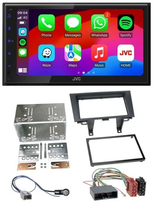 JVC Bluetooth 2DIN MP3 DAB USB Autoradio für Honda CR-V RE5/RE6/RE7 06-12 - Bild 1 von 4
