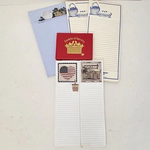 Longaberger Baskets Pat Richter Creations Unlimited Stationery Note Pad Lot - Picture 1 of 12