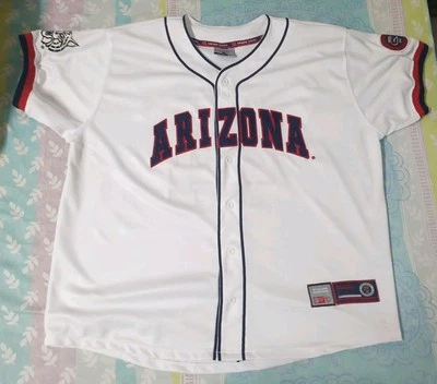 Arizona Wildcats  Baseball College NCAA Colosseum Athletics Jersey Size2XL - Image 1 of 4
