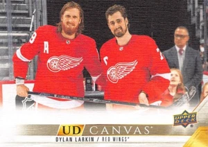 2022-23 Upper Deck UD Canvas #C30 Dylan Larkin - Picture 1 of 2