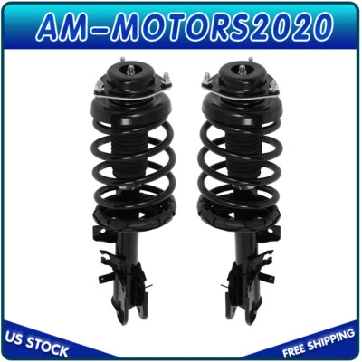 2 Pcs For 1999-2001 Infiniti QX4 Front Complete Struts Shocks With Coil Springs - Image 1 of 4