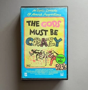 THE GODS MUST BE CRAZY. Cult COMEDY. (VHS PAL) - Picture 1 of 2