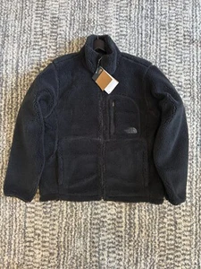 BNWT The North Face Mens Full Zip Extreme Pile Sherpa Fleece Jacket Black Sz S - Picture 1 of 8