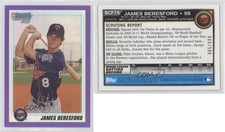 2010 Bowman Chrome Prospects Purple Refractor /999 James Beresford #BCP76