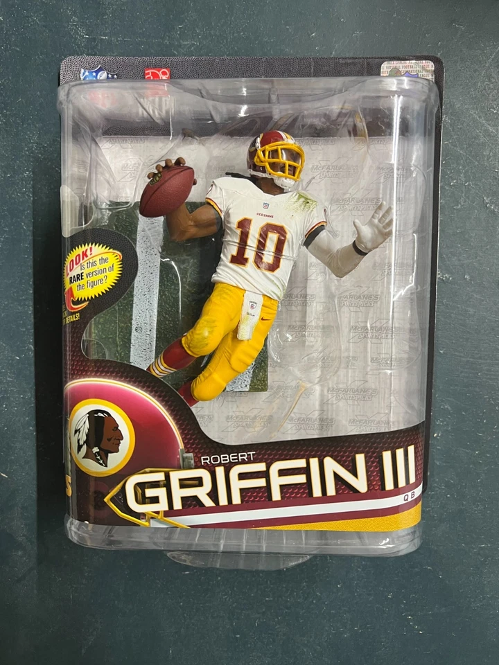 Robert Griffin III Rg3 NFL Series 32 McFarlane Toys Washington Redskins