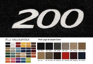 Lloyd Mats Velourtex Chrysler 200 Custom Front Floor Mats (2011 & Up)