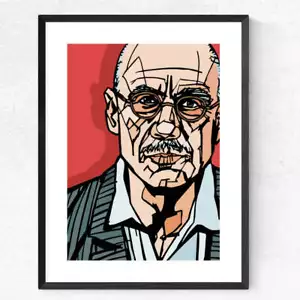 Impresión artística JAMES ELLROY, calidad de archivo, crimen ficción cuarteto LA, decoración de pared - Imagen 1 de 17